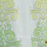 Штора для ванной DAMASK зеленая фото 5